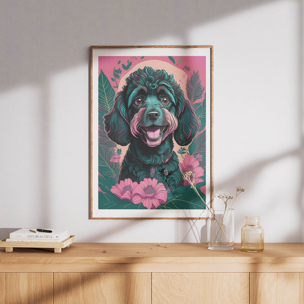 Poodle Flowery Dog image 8