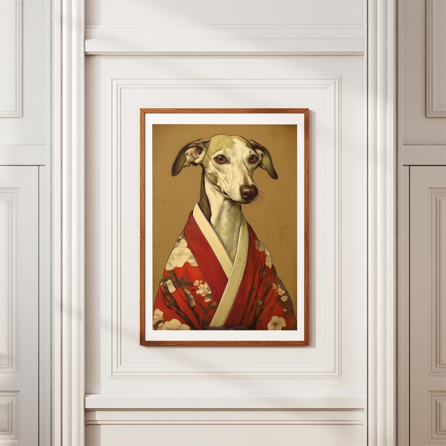 Greyhound Japanse Kimono Dog Series image 3