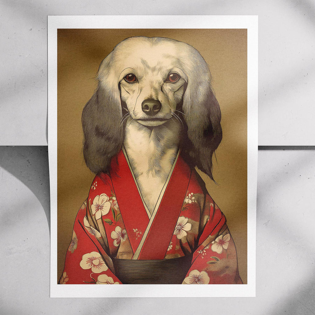 Afghan Japanse Kimono Dog Series image 7