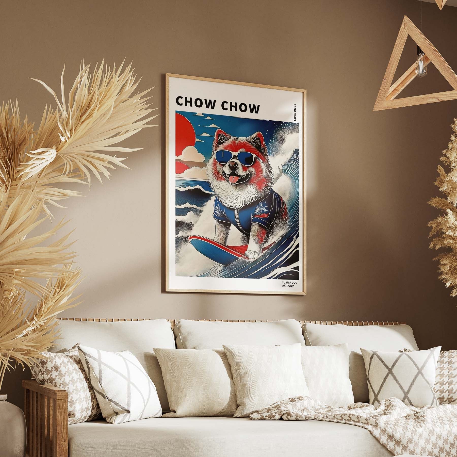 Chow Chow Hokosai Surfer Dogs 1 image 5