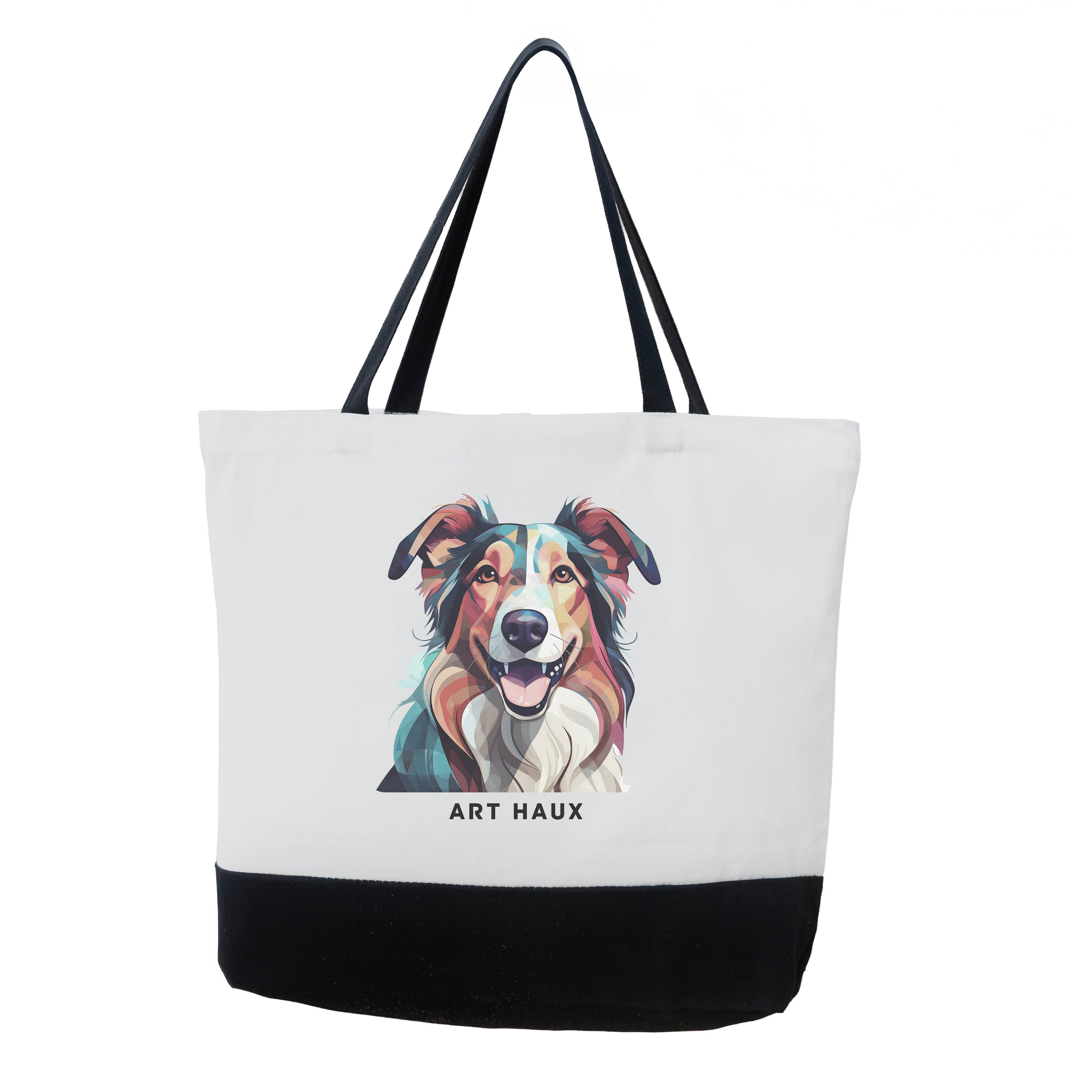 Rough Smooth Collie Chic Graphic Art Bag image 0