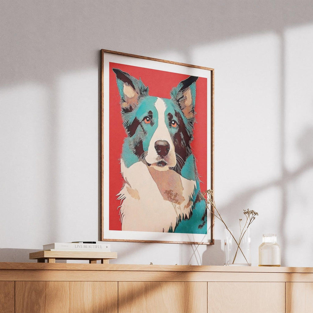 Border Collie Red Dog Series image 5