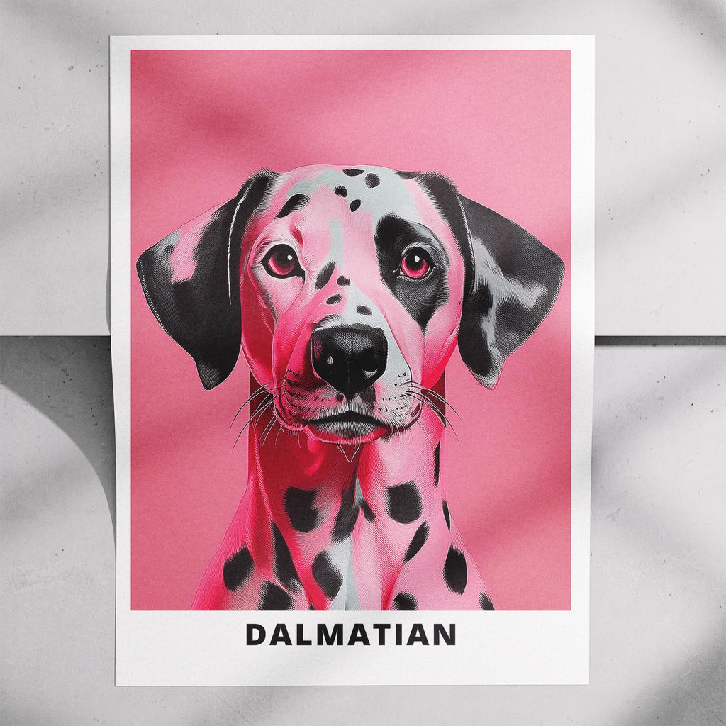 Dalmatian Pink and Black Dog Series 1 image 7