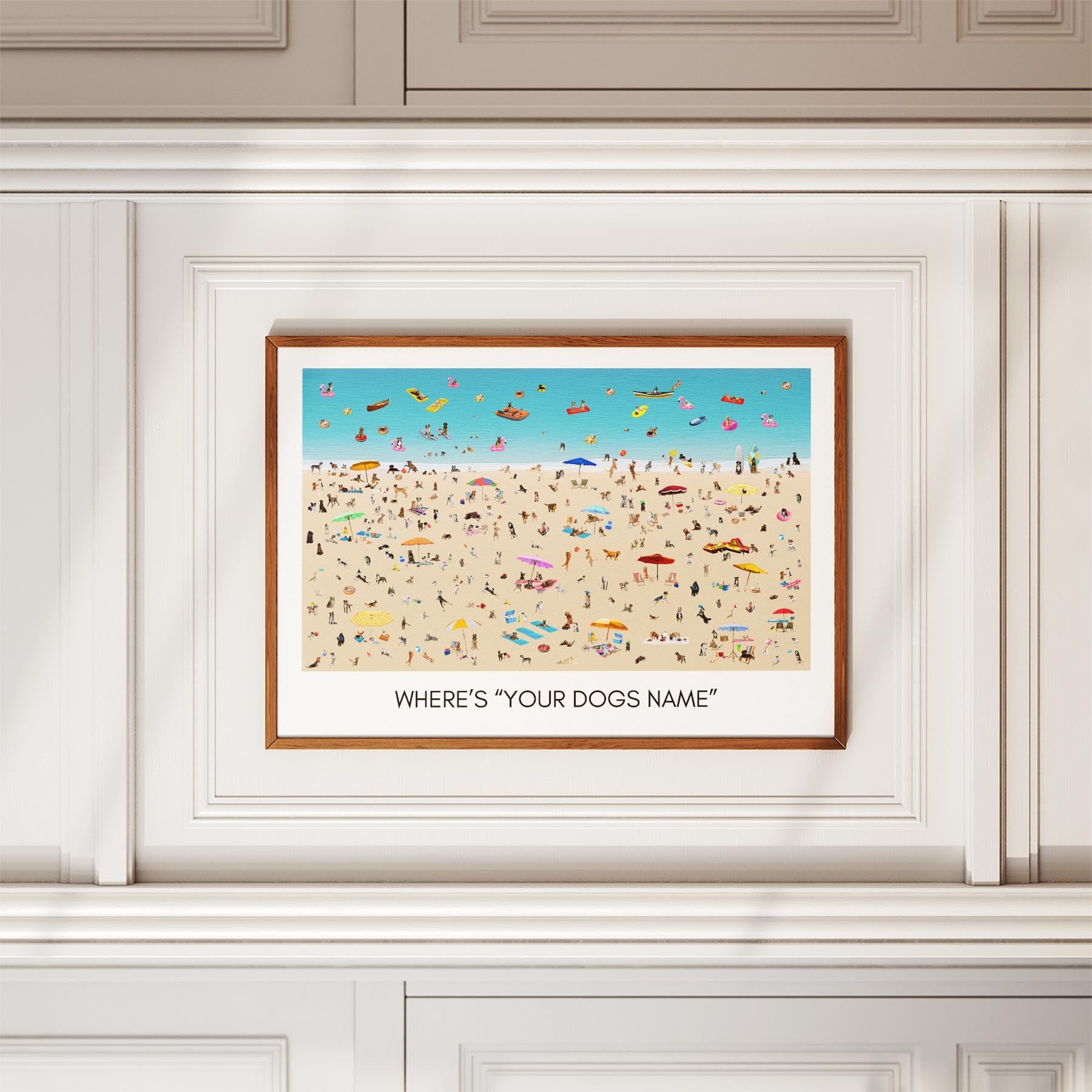 Where is Your Dog Beach Scene WITH TEXT image 3