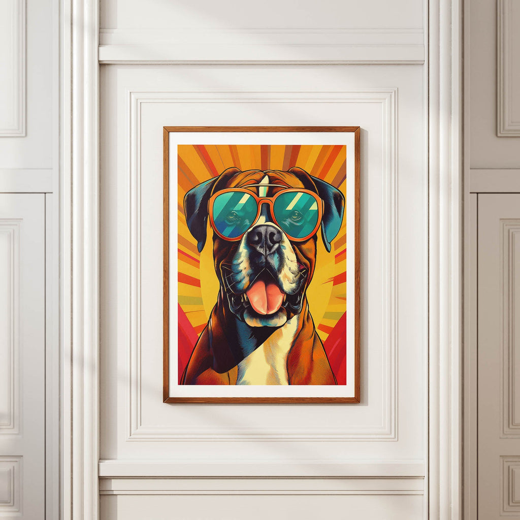 Boxer In Colourful Sunnies 1 image 2