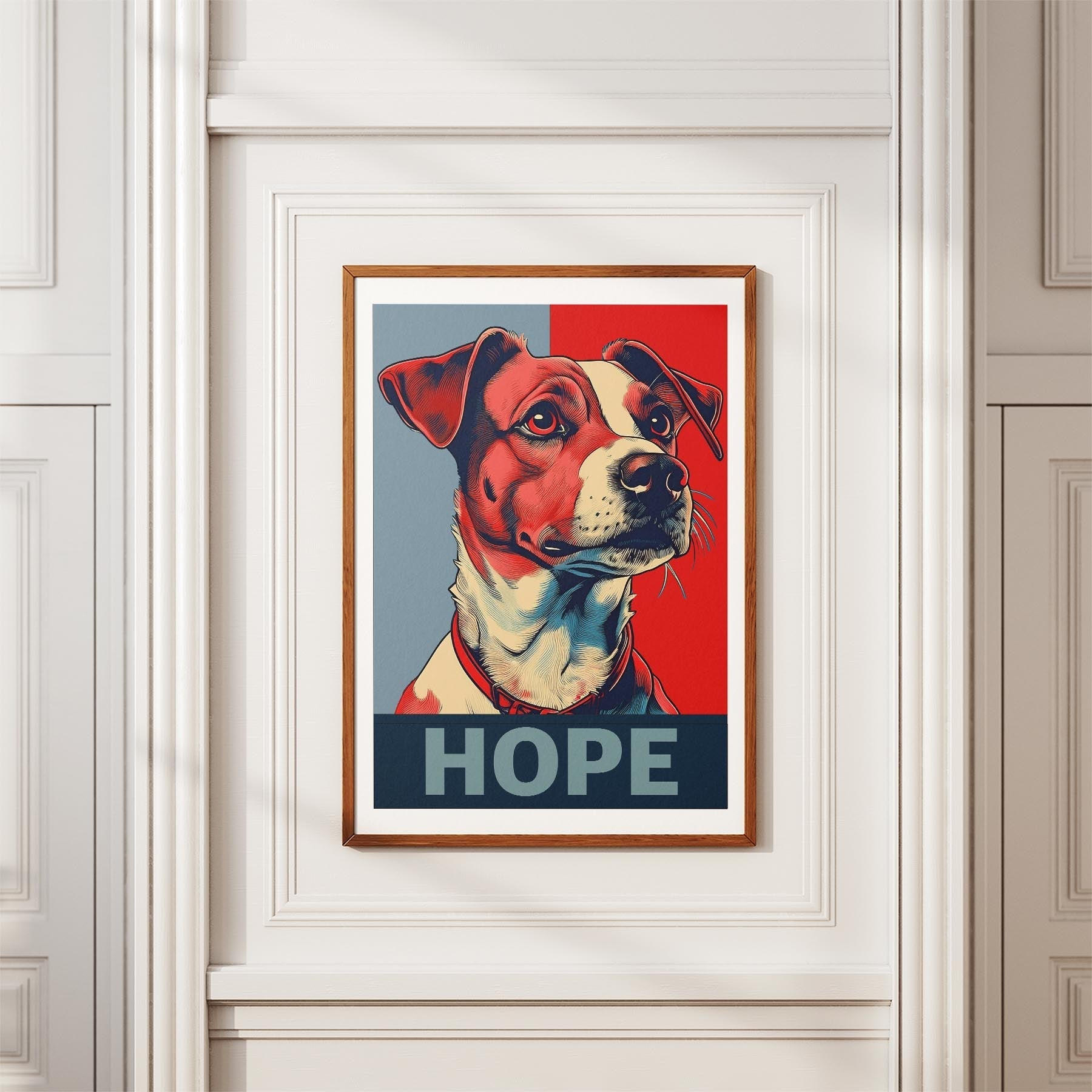 Jack Russell HOPE Series Inspired by the Obama Poster image 3