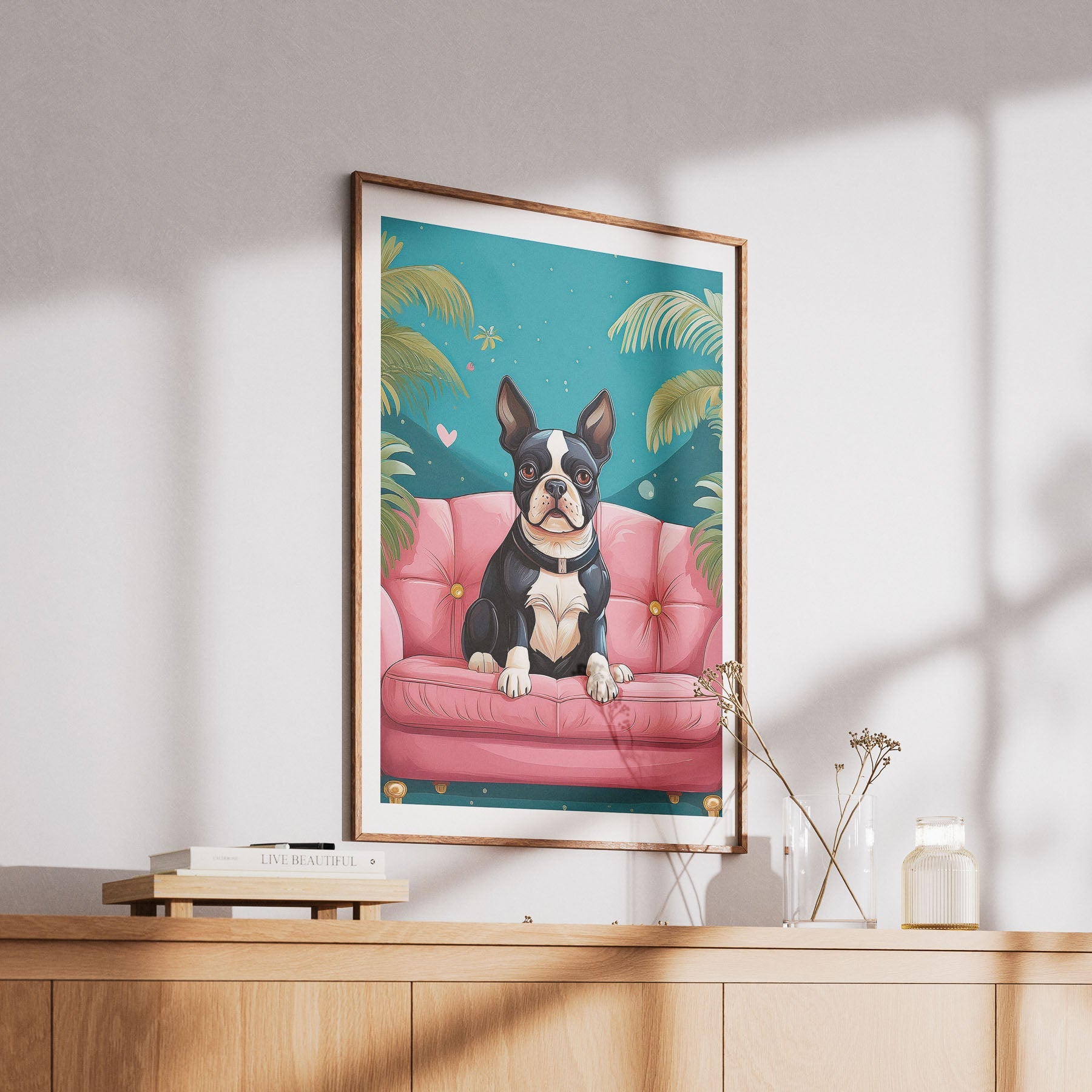Boston Terrier  Just Lounging Around image 6