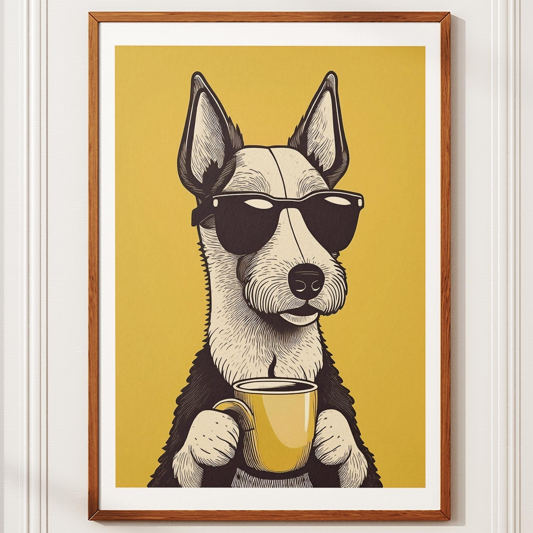 Fox Terrier 1 Chillin Coffee Dog image 10