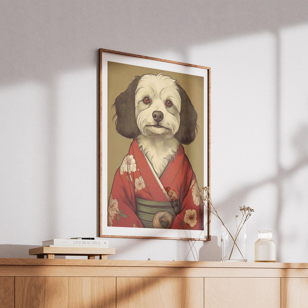 Coton de Tulear Japanse Kimono Dog Series image 5