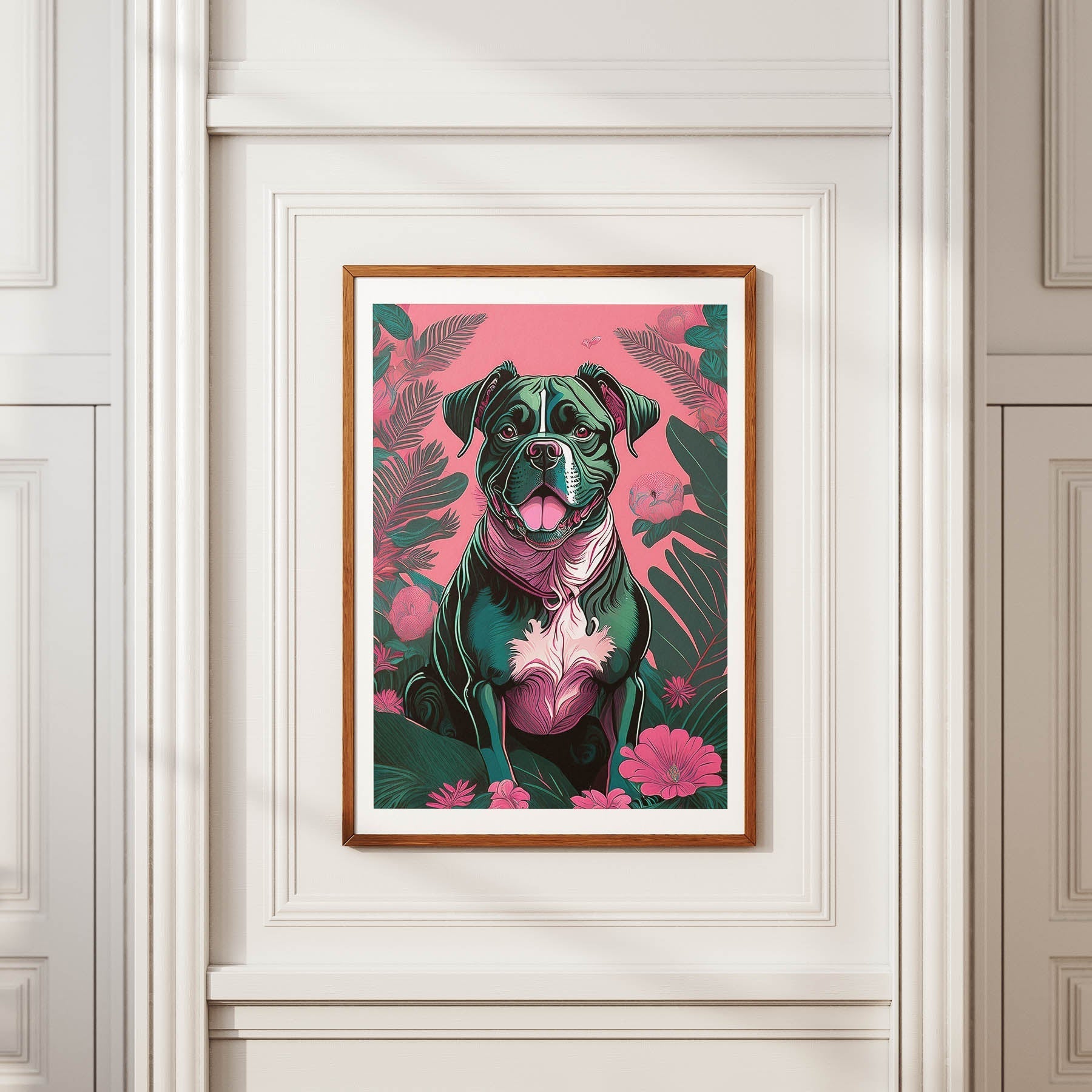 Boxer Flowery Dog image 3