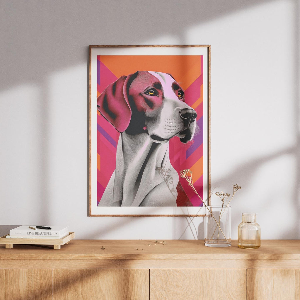 English Pointer Modern Pop Dog Series image 8