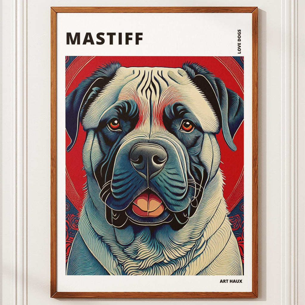 Maltese Hokusai Japanese Inspired Dog Series with Text image 9
