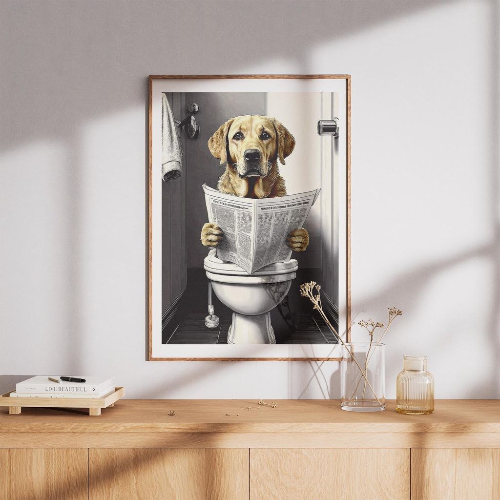 Labrador Retriever Toilet Humour Dog Series 4 image 8