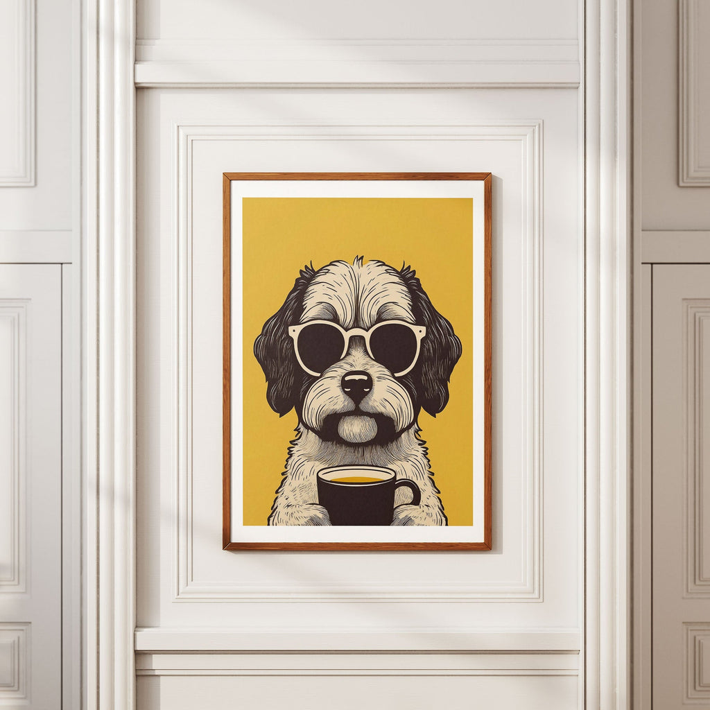 Havanese Chillin Coffee Dog image 2