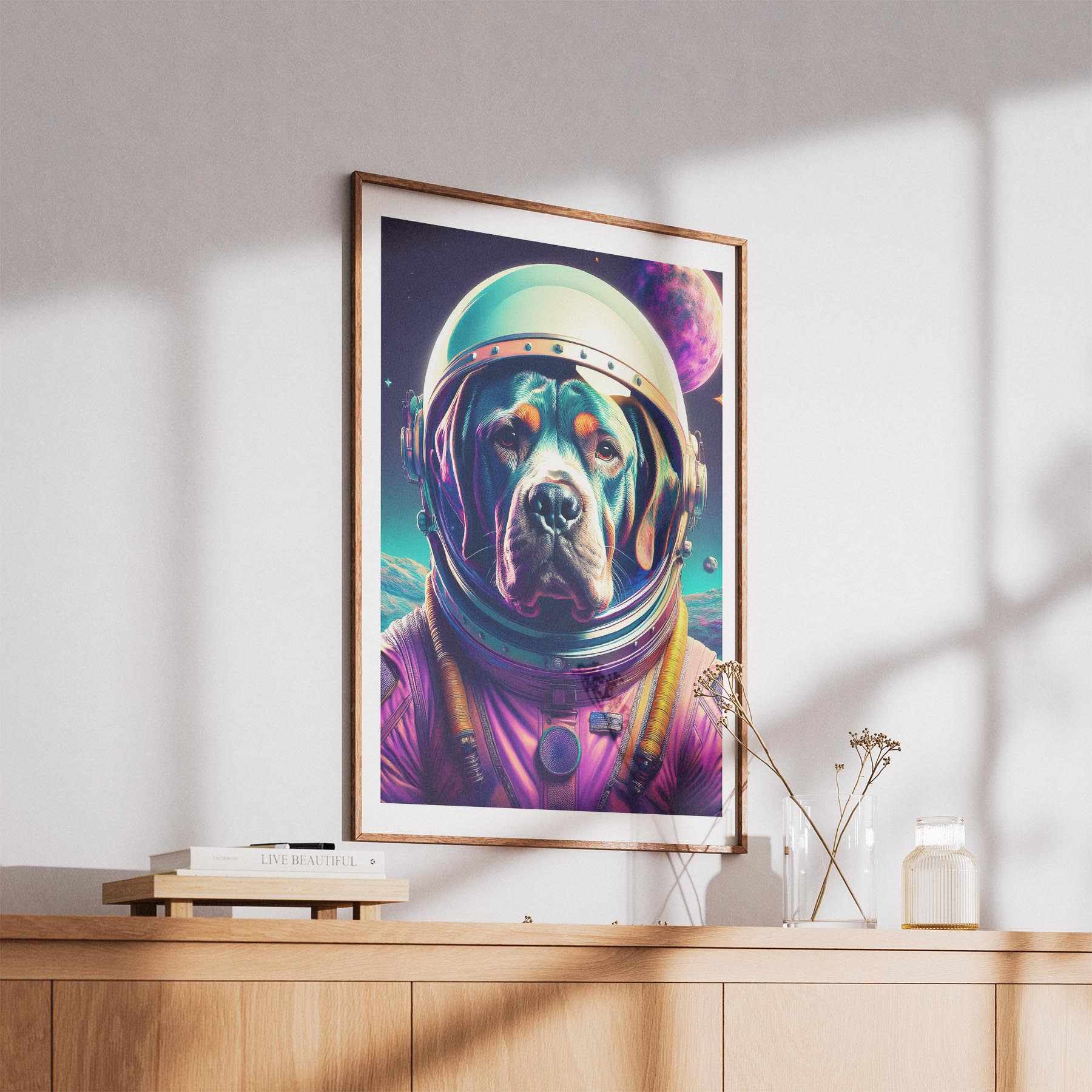 Neapolitan Mastiff Space Dogs Series image 5