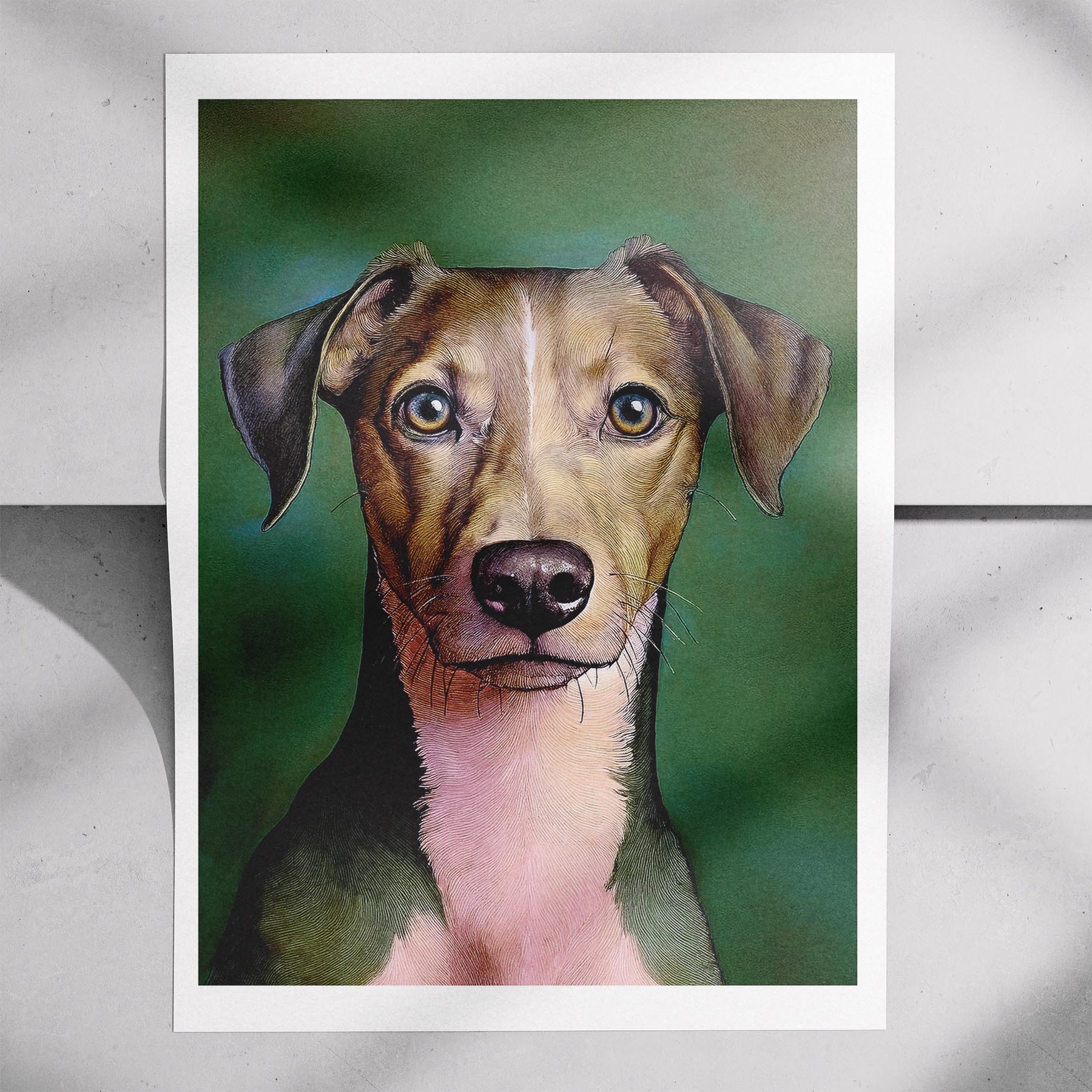 Whippet Green Painted Series image 7