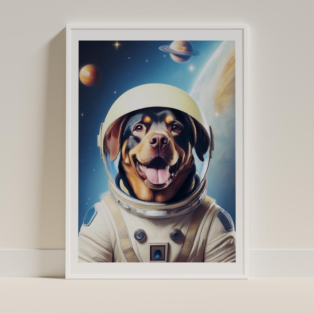 Rottweiler Astronaut Dog Series image 9
