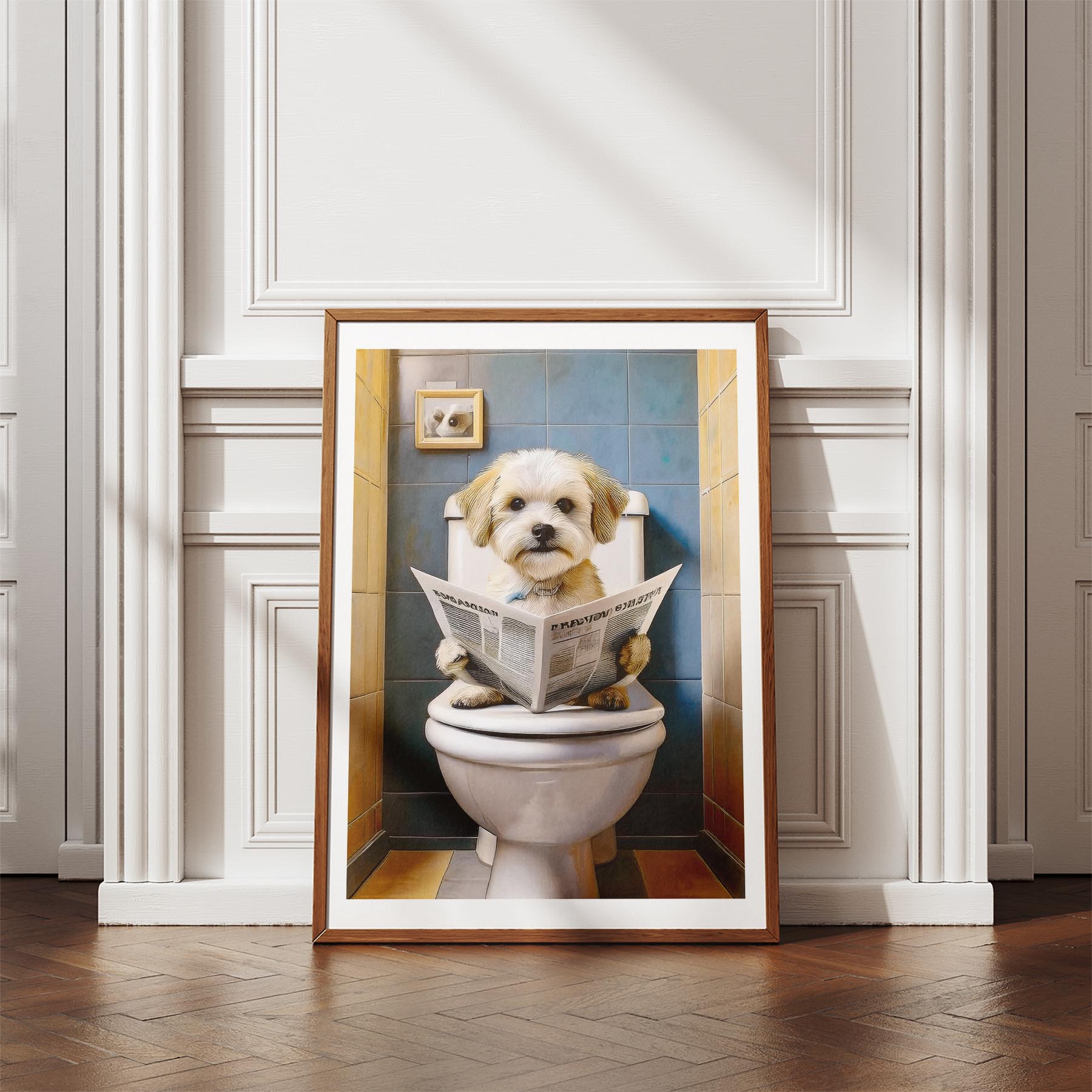 Maltese Toilet Humour Dog Series image 4