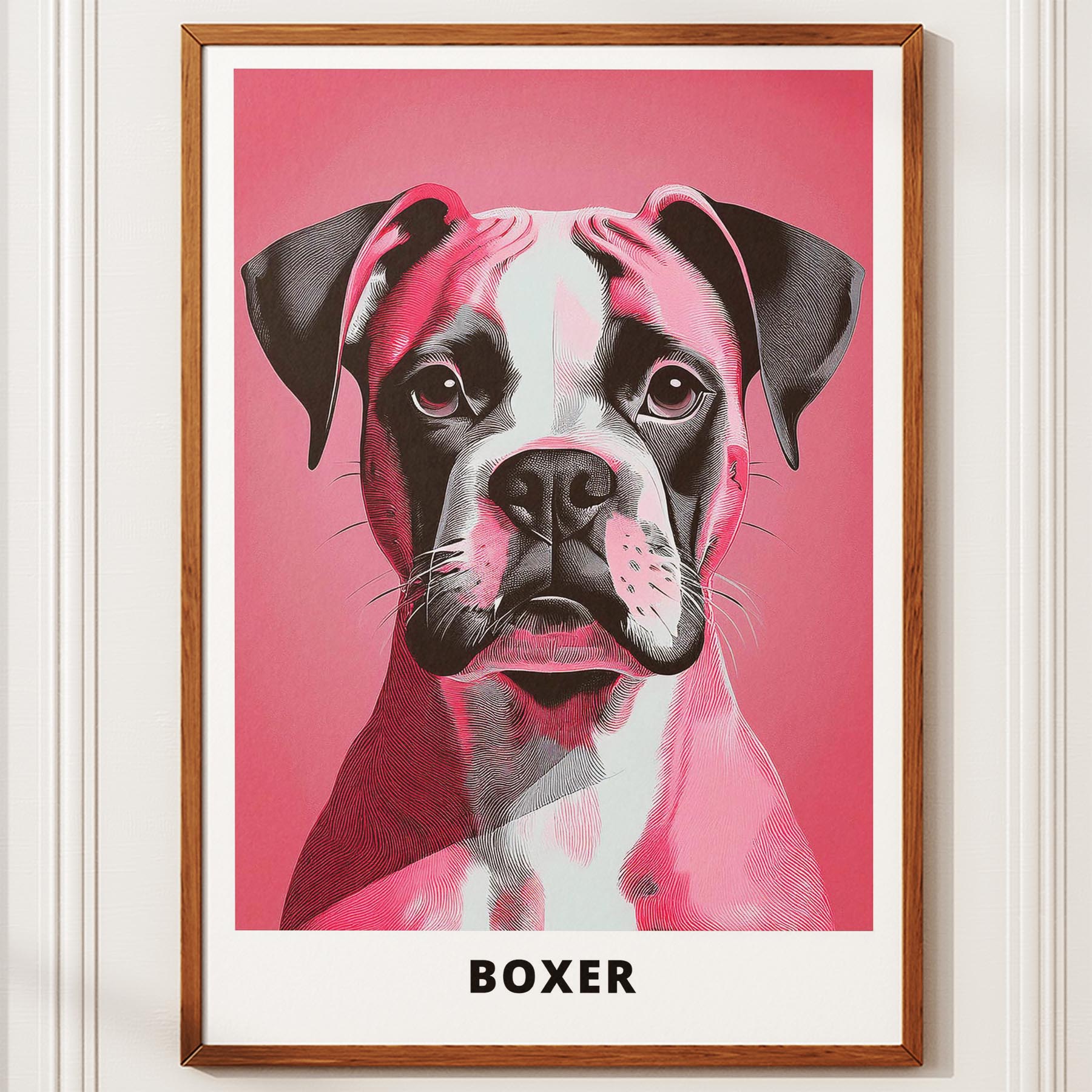 Boxer Pink and Black Dog Series 1 image 10