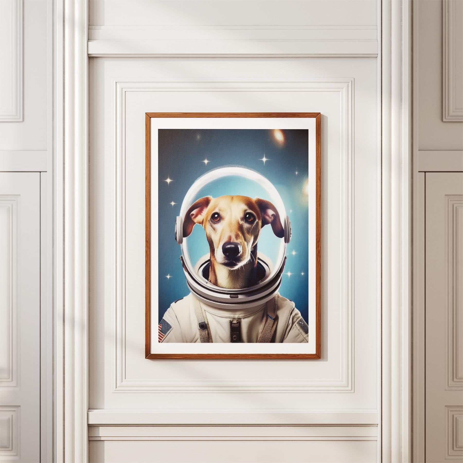 Greyhound Astronaut Dog Series image 3