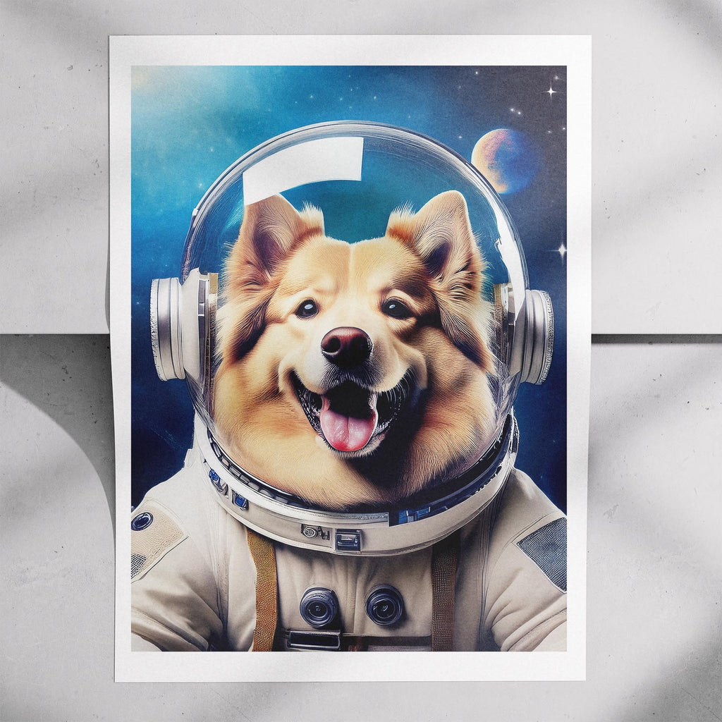 Samoyed Astronaut Dog Series image 7