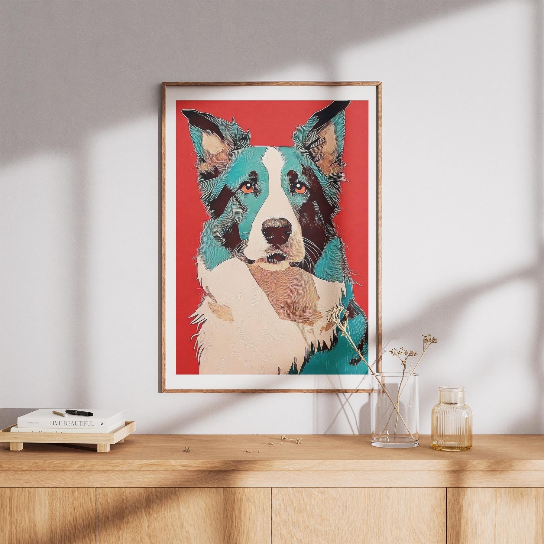 Border Collie Red Dog Series image 8