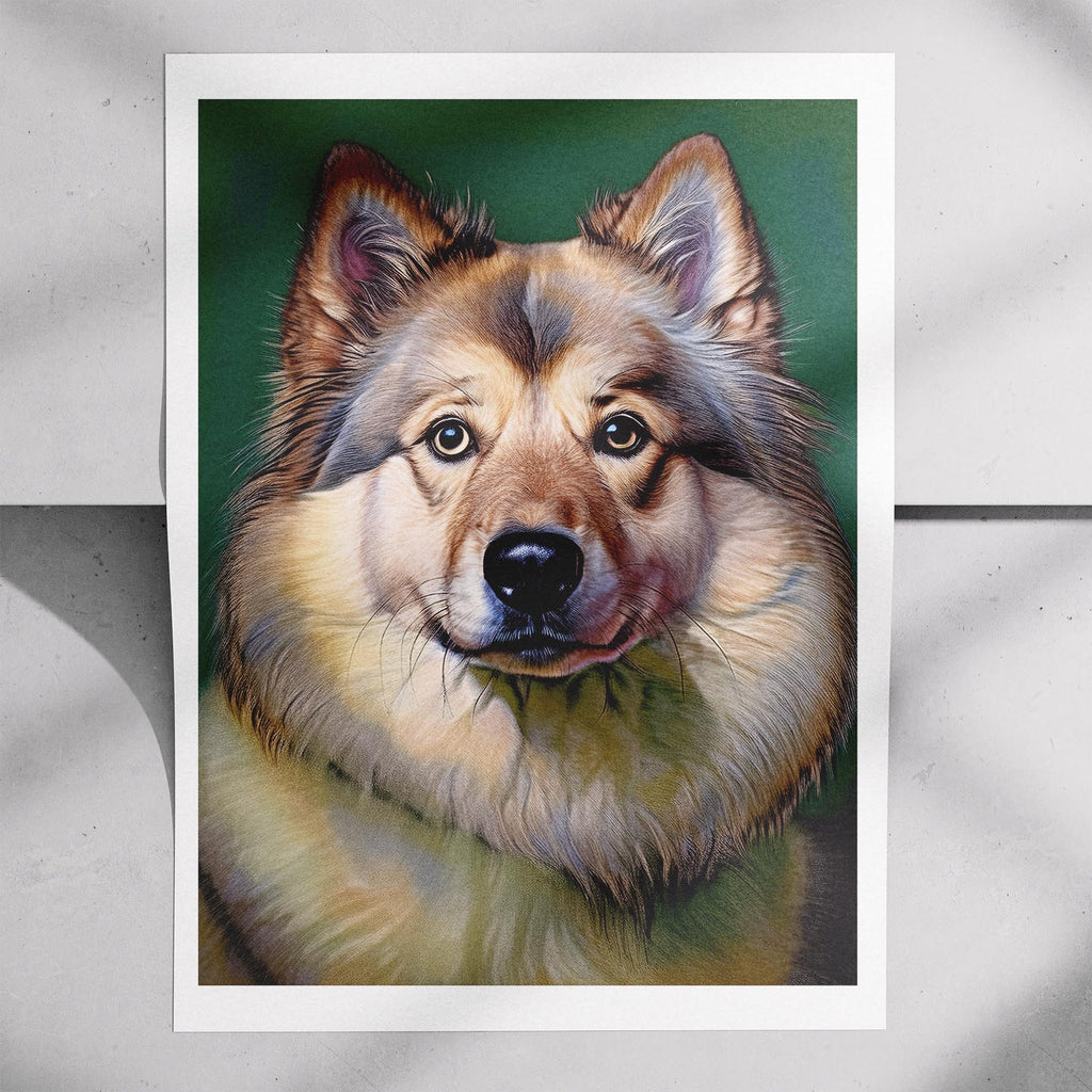 Samoyed Green Painted Series image 7