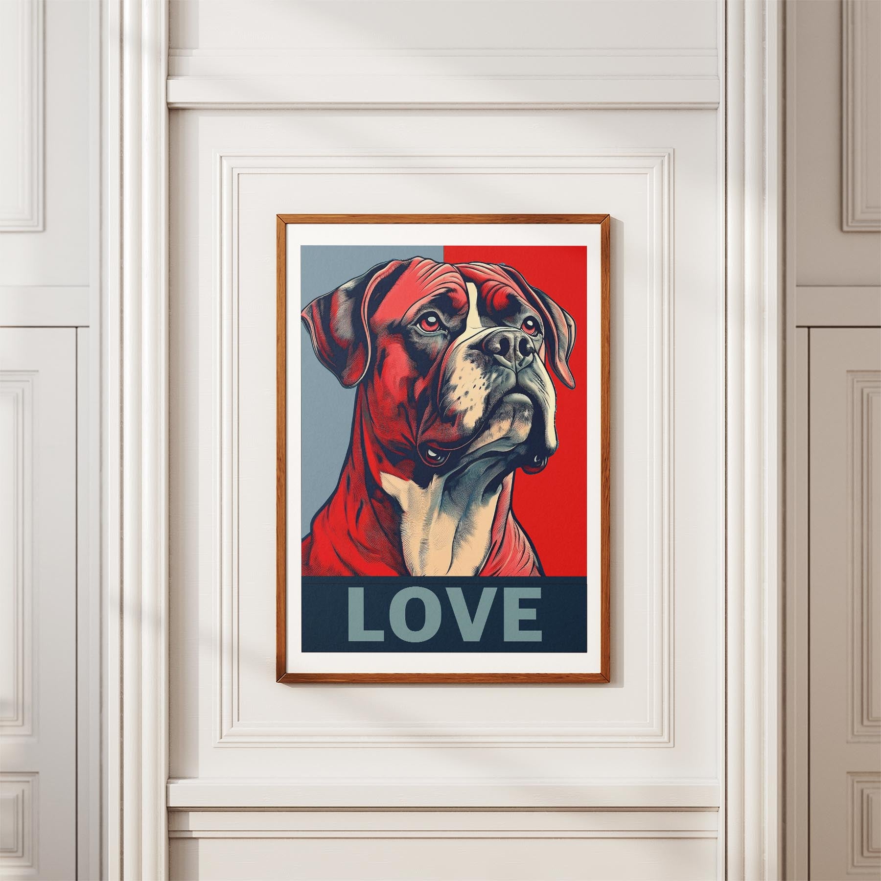 Boxer LOVE Series Inspired by the Obama Poster image 3