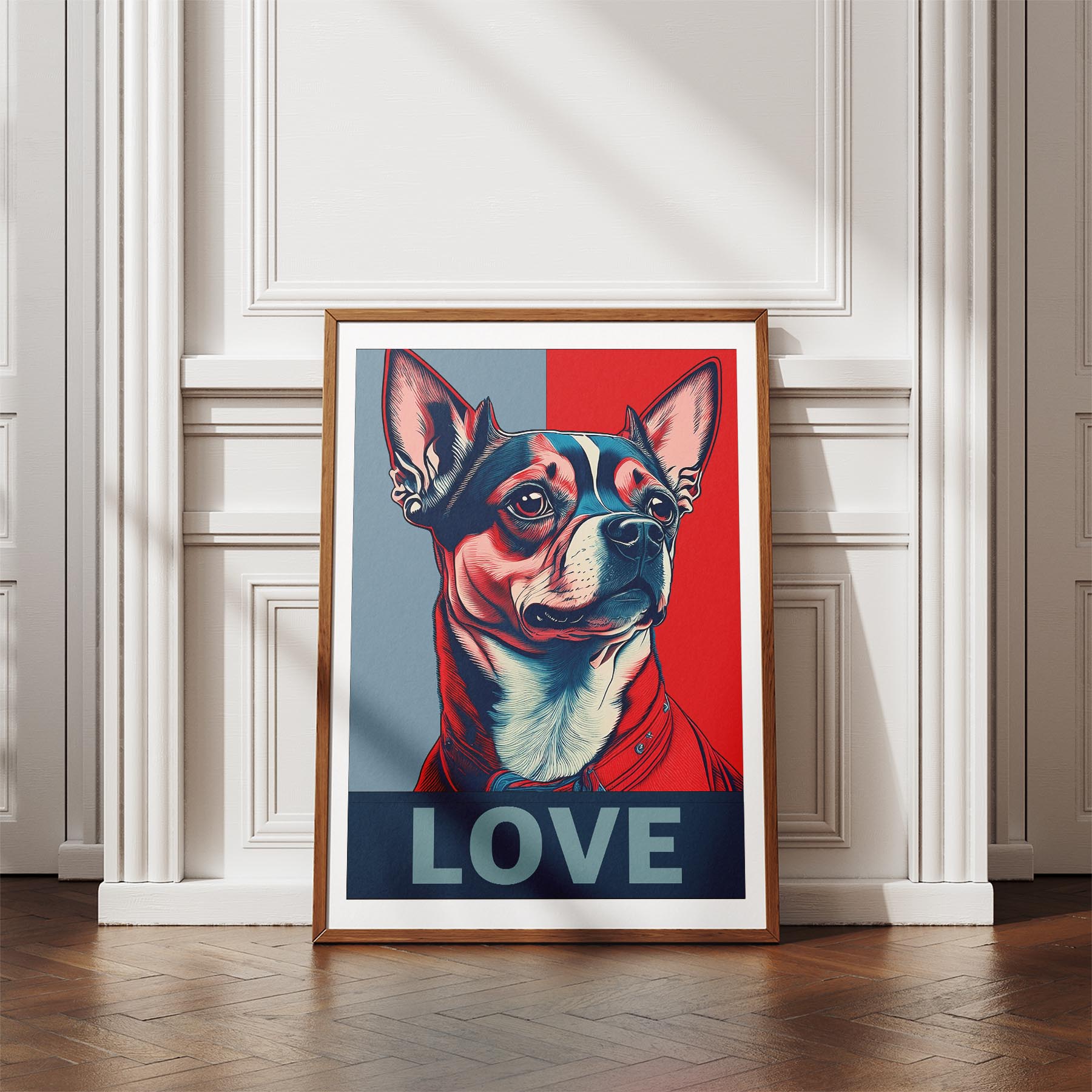 Chihuahua LOVE Series Inspired by the Obama Poster image 4