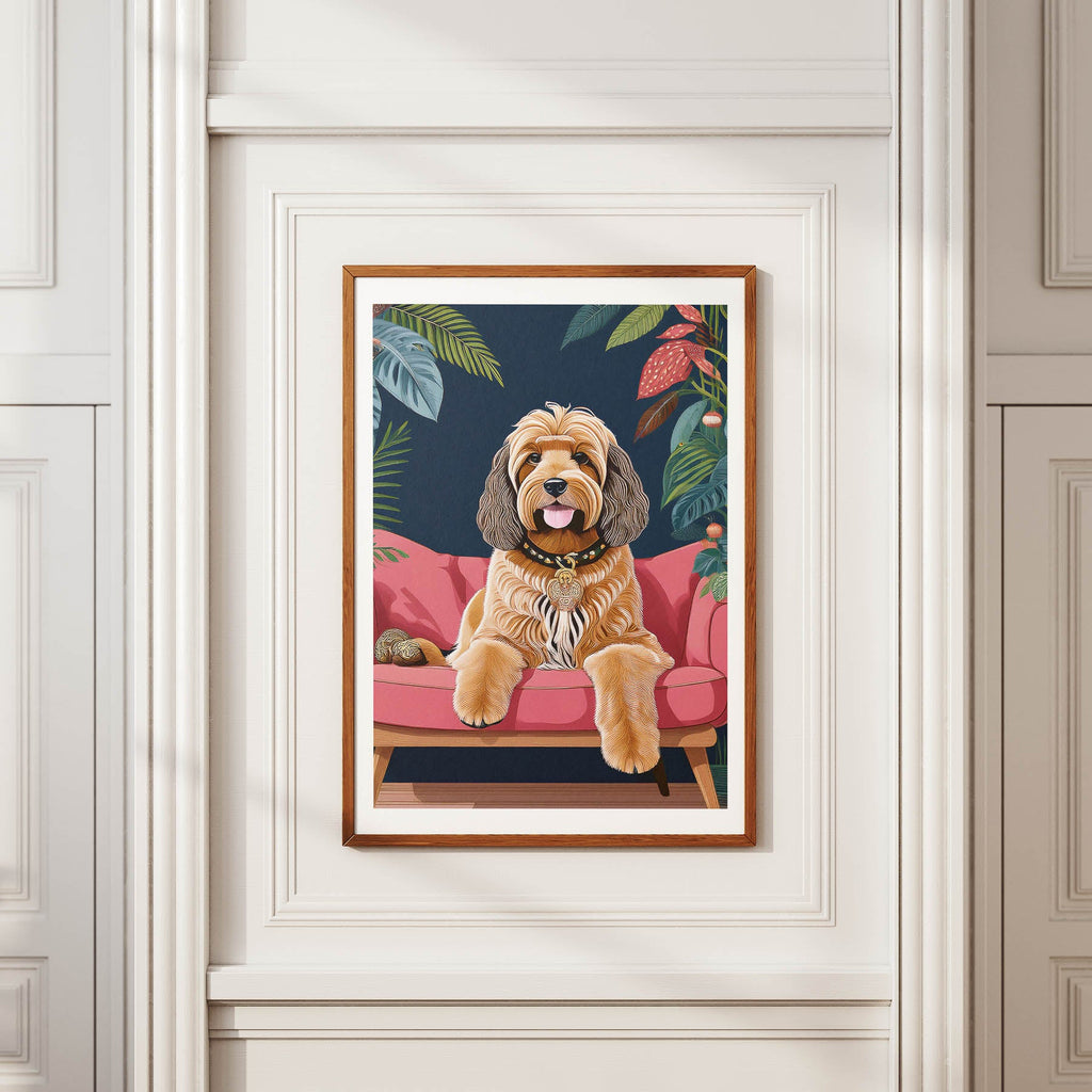 Cavoodle Just Lounging Around image 2