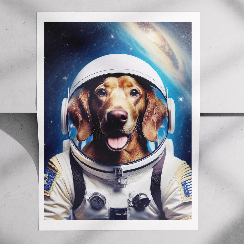 Irish Setter Astronaut Dog Series image 7