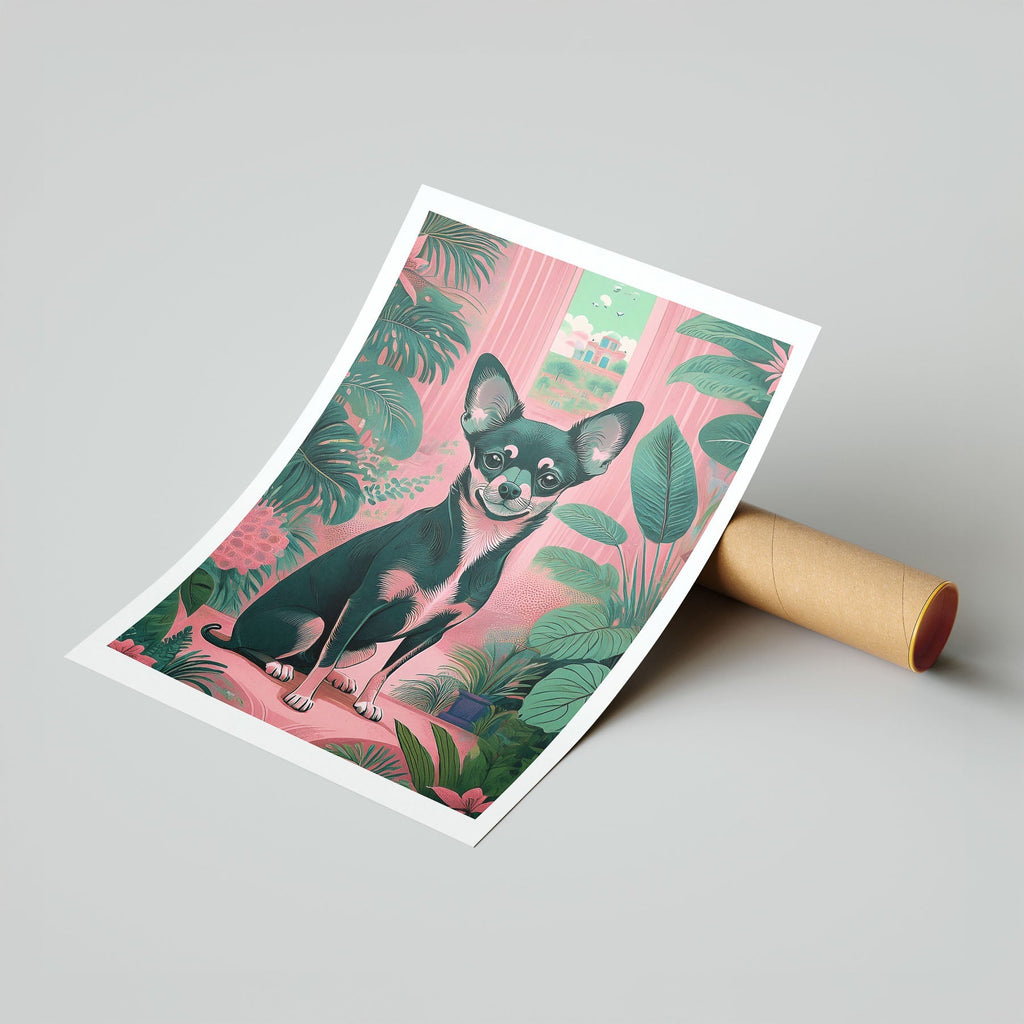 Chihuahua Flowery Dog image 7