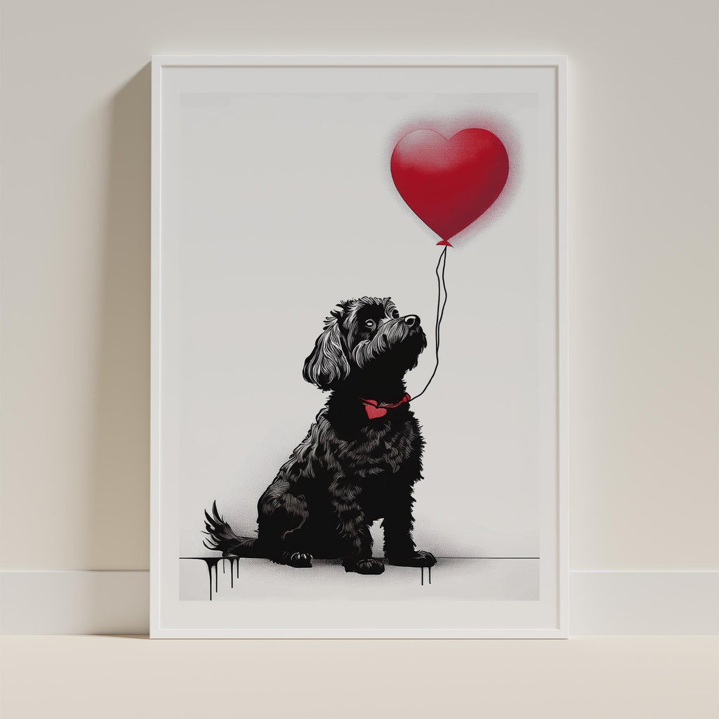 Coton de Tulear DOGSY Series inspired by the Art of Banksy image 9