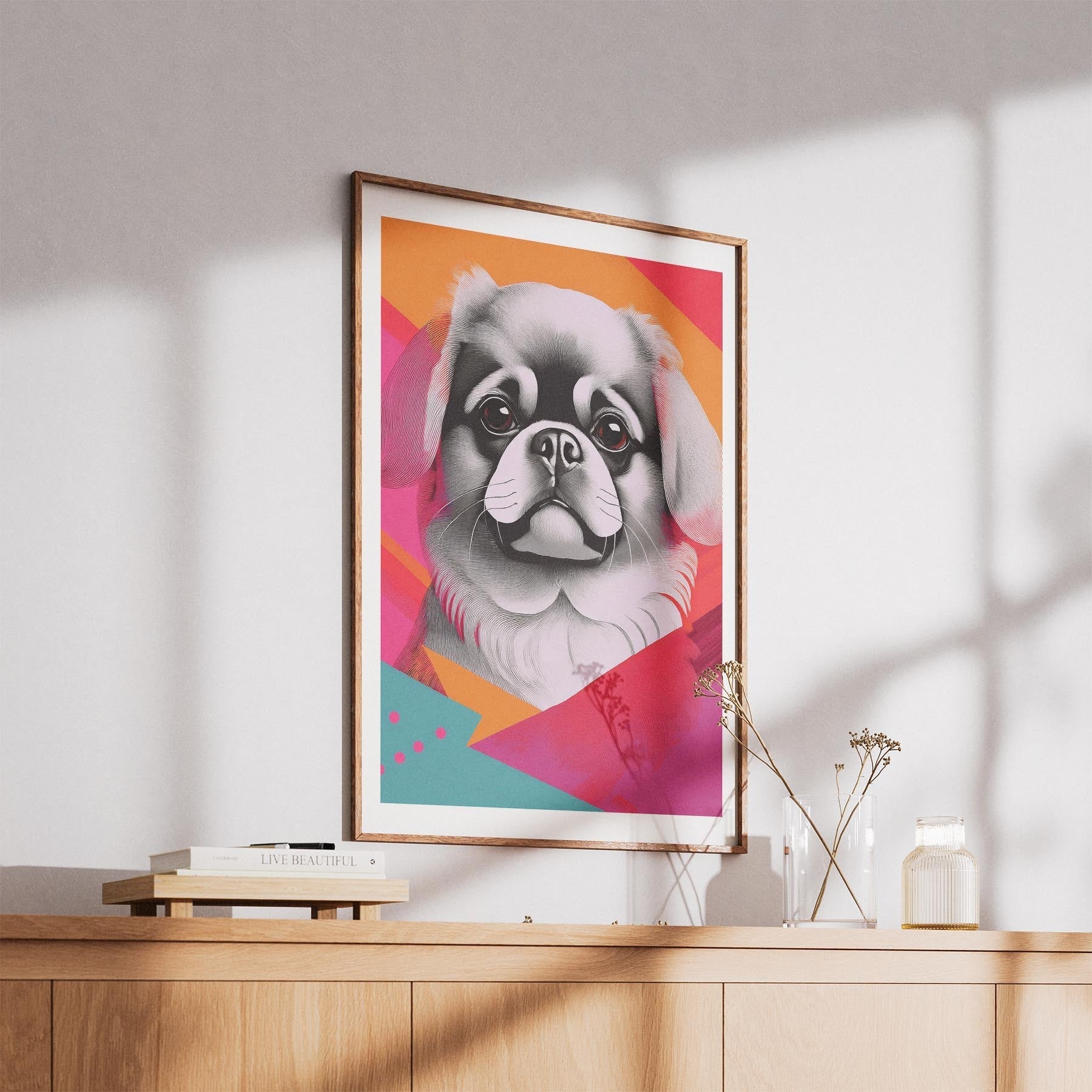 Pekingese Modern Pop Dog Series image 5