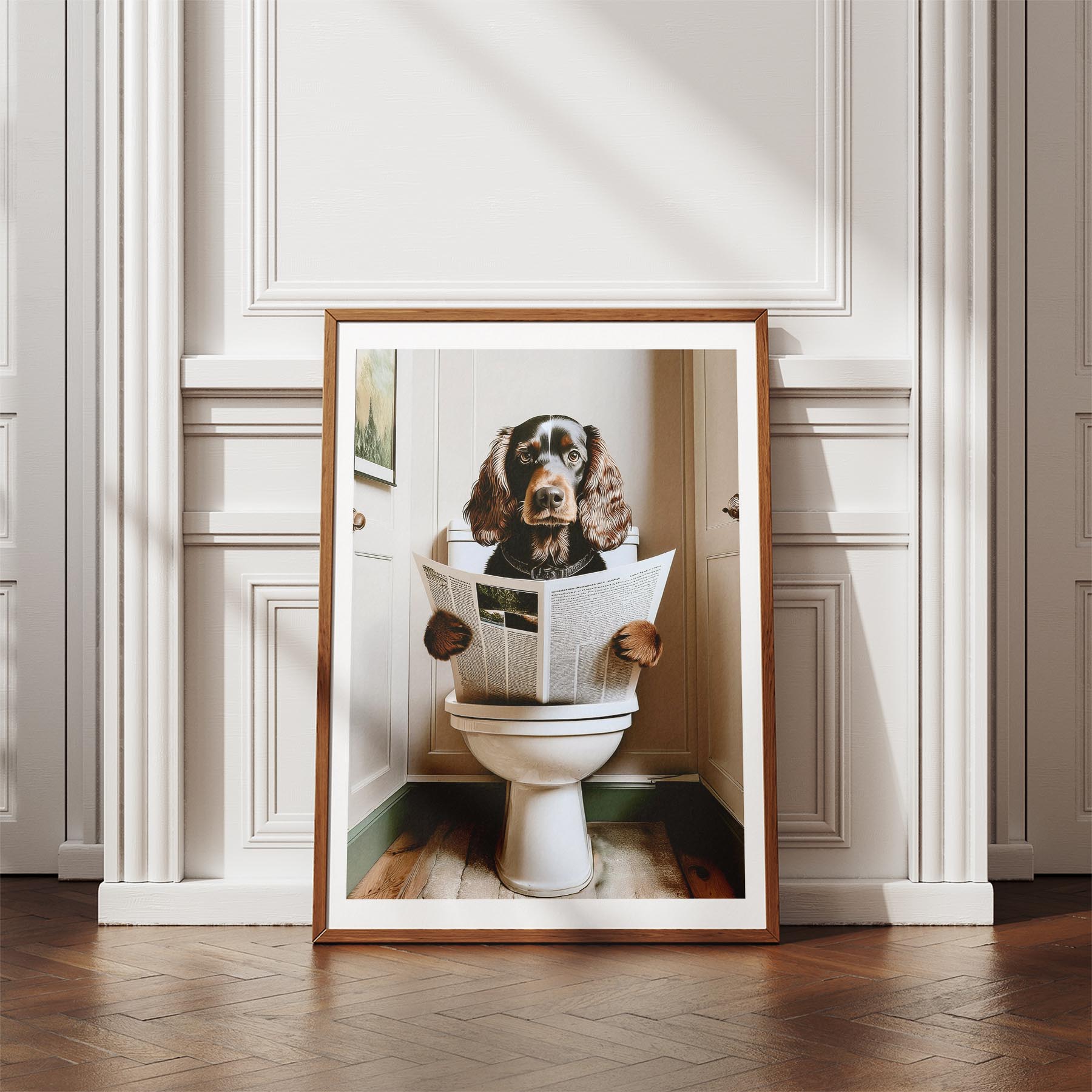 Cocker Spaniel Toilet Humour Dog Series 2 image 4