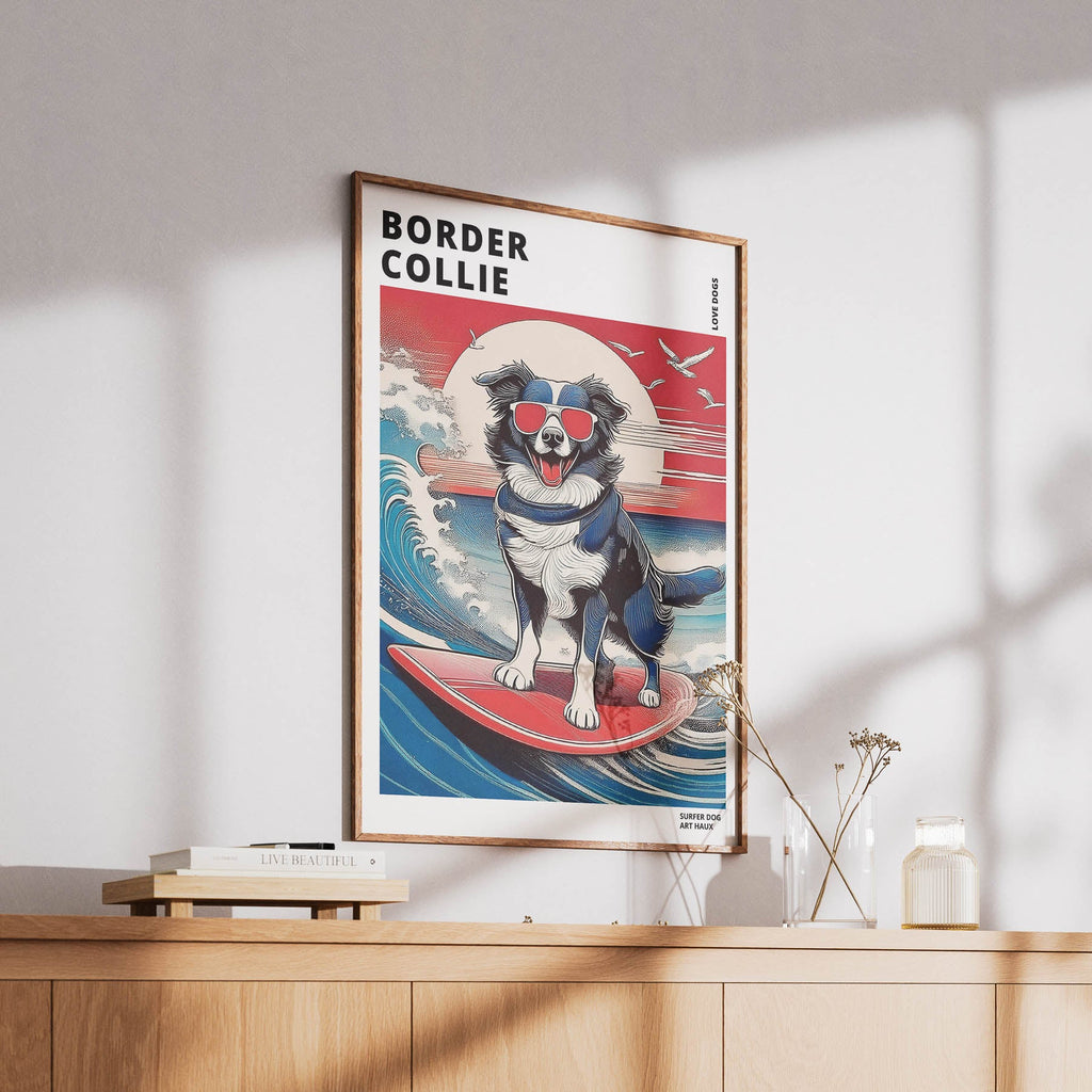 Border Collie Hokosai Surfer Dogs 1 image 6