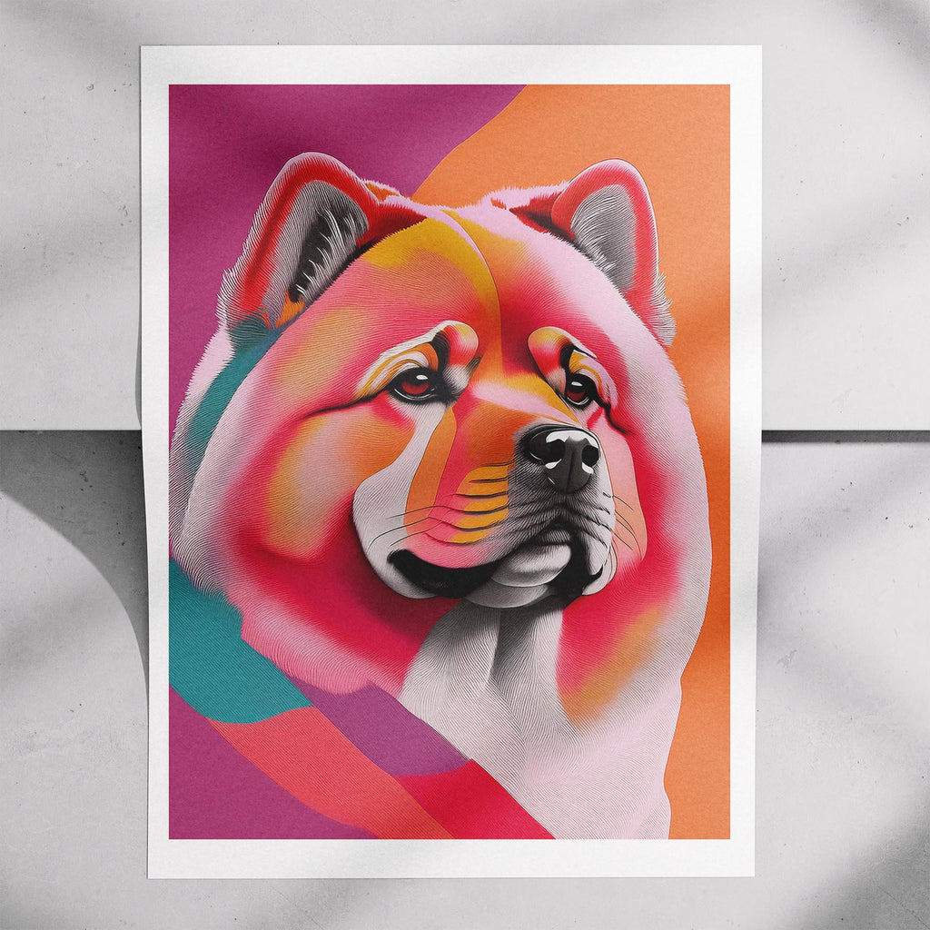 Chow Chow Modern Pop Dog Series image 7