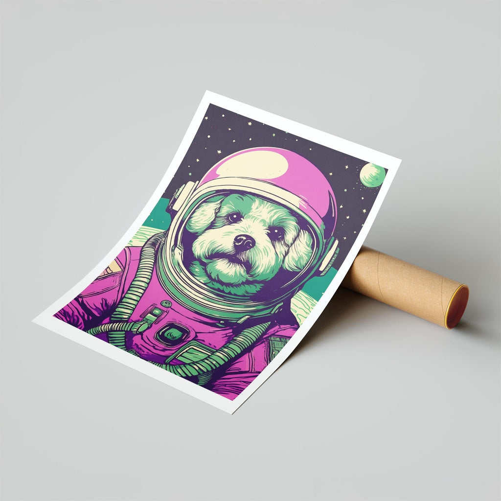 Bichon Frise Space Dogs Series image 6