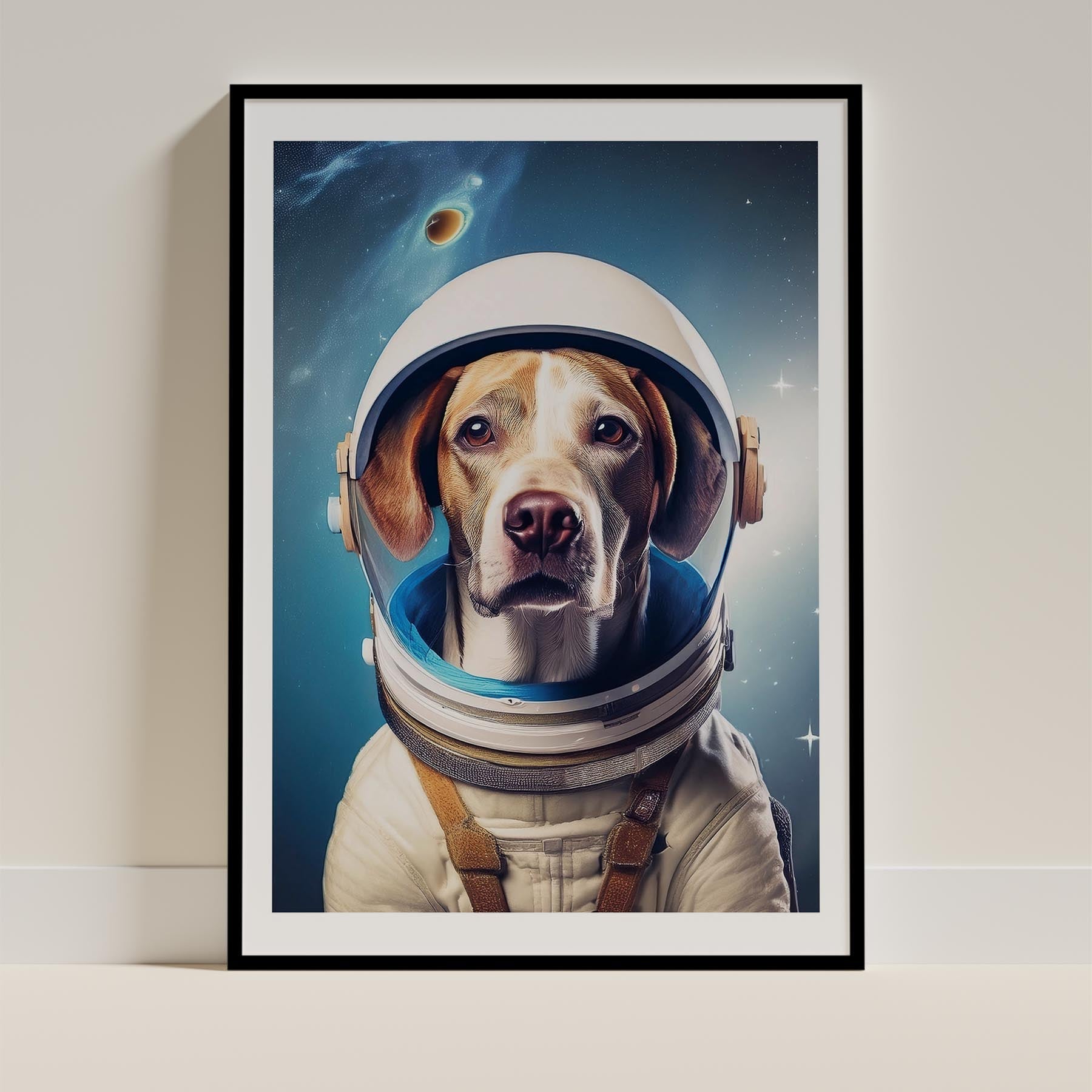 English Pointer Astronaut Dog Series image 11
