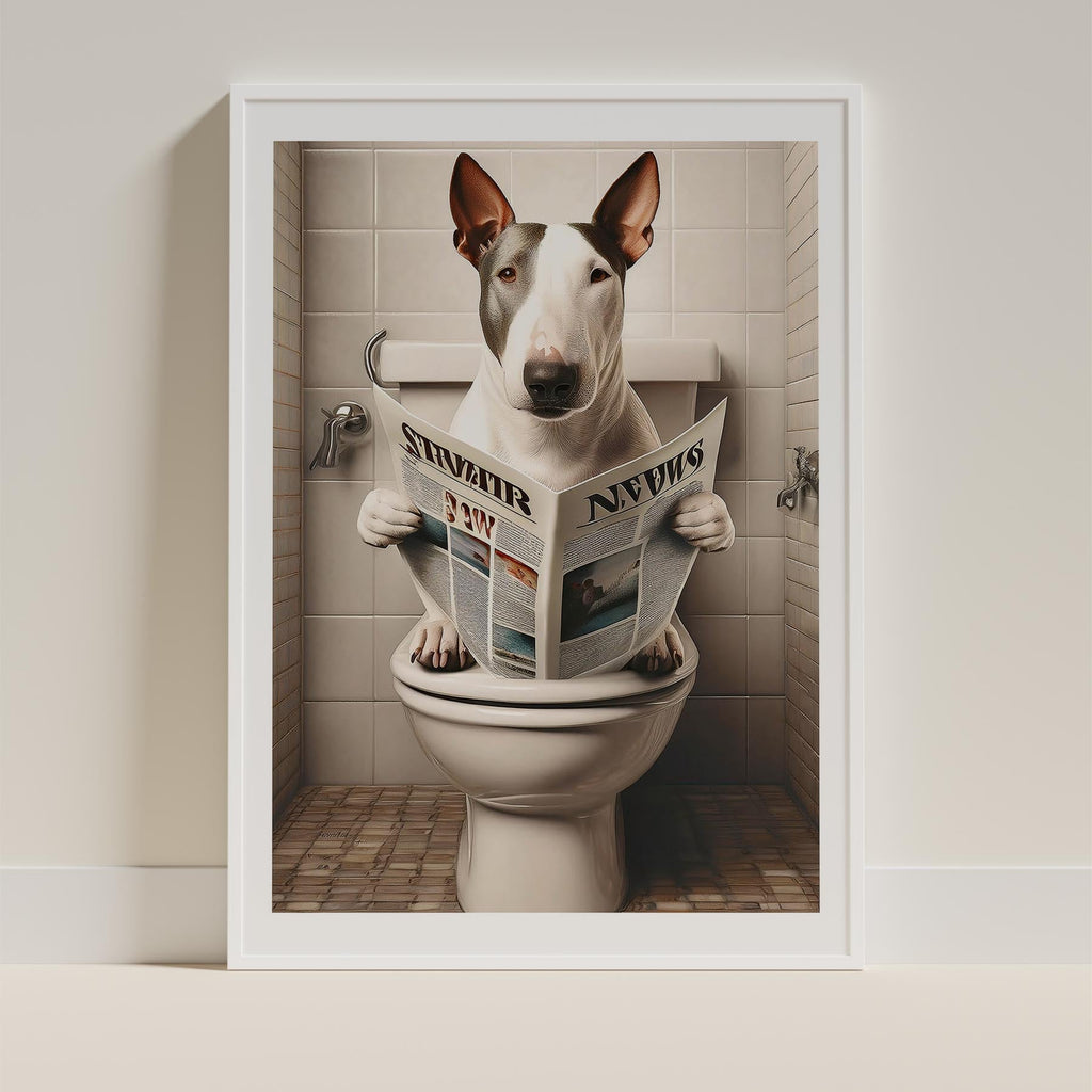 Bull Terrier Toilet Humour Dog Series 3 image 9
