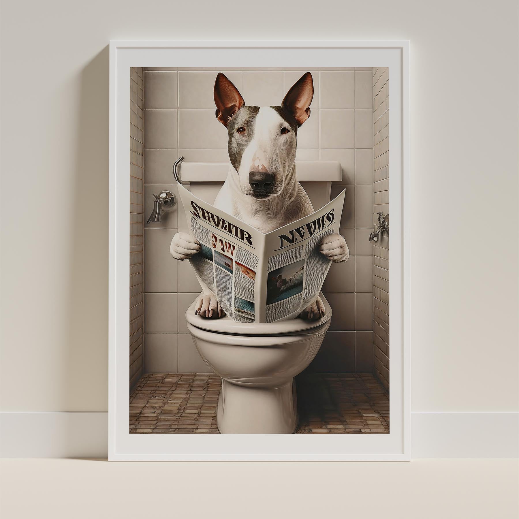 Bull Terrier Toilet Humour Dog Series 3 image 9