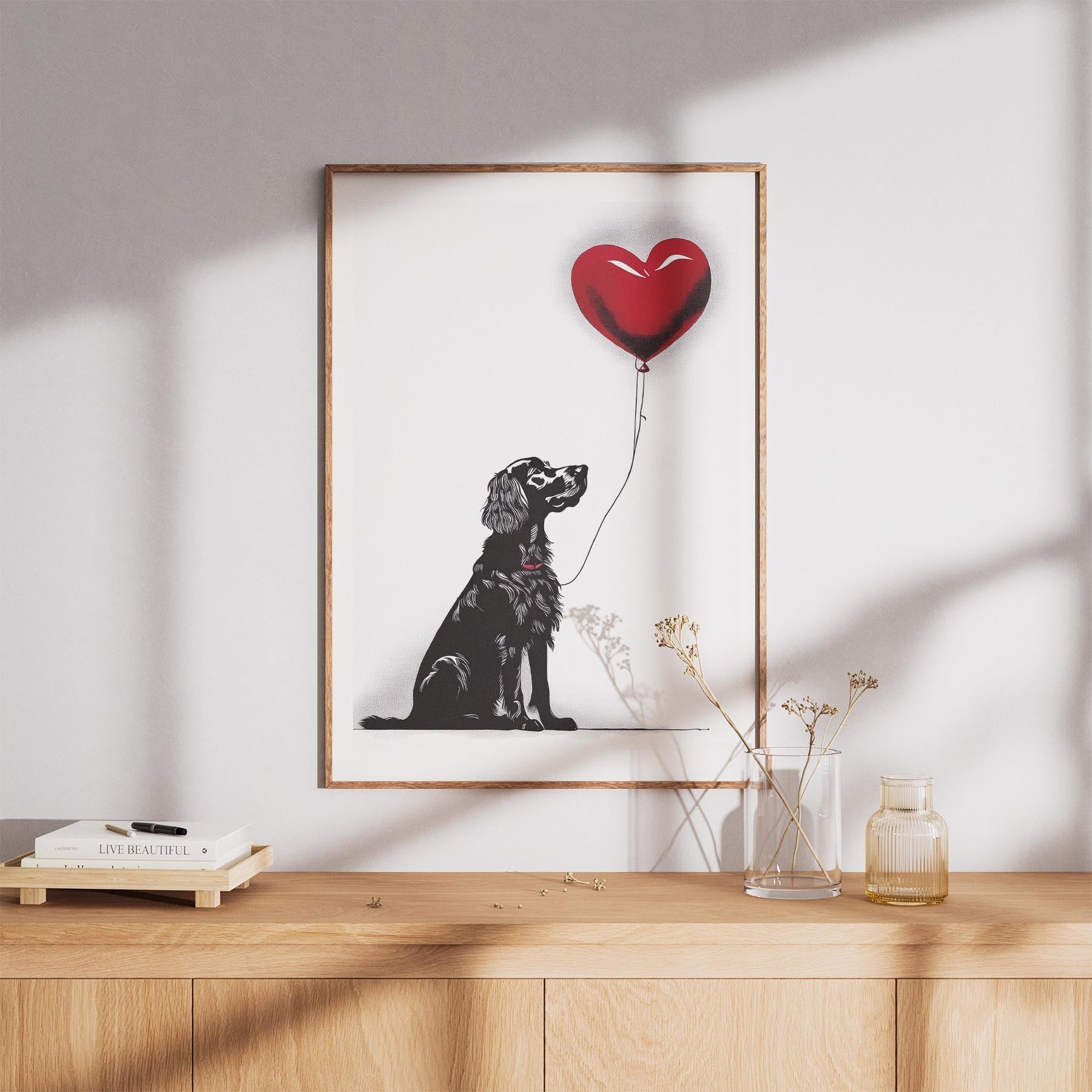 Irish Setter DOGSY Series inspired by the Art of Banksy image 8