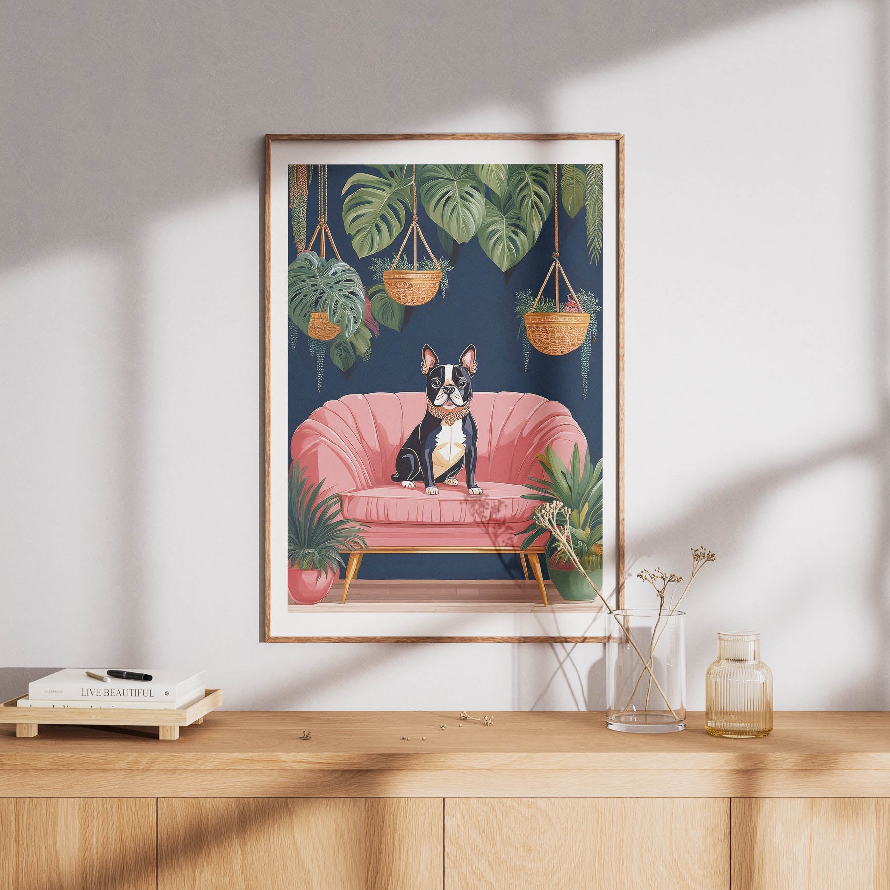 Boston Terrier Just Lounging Around 1 image 8