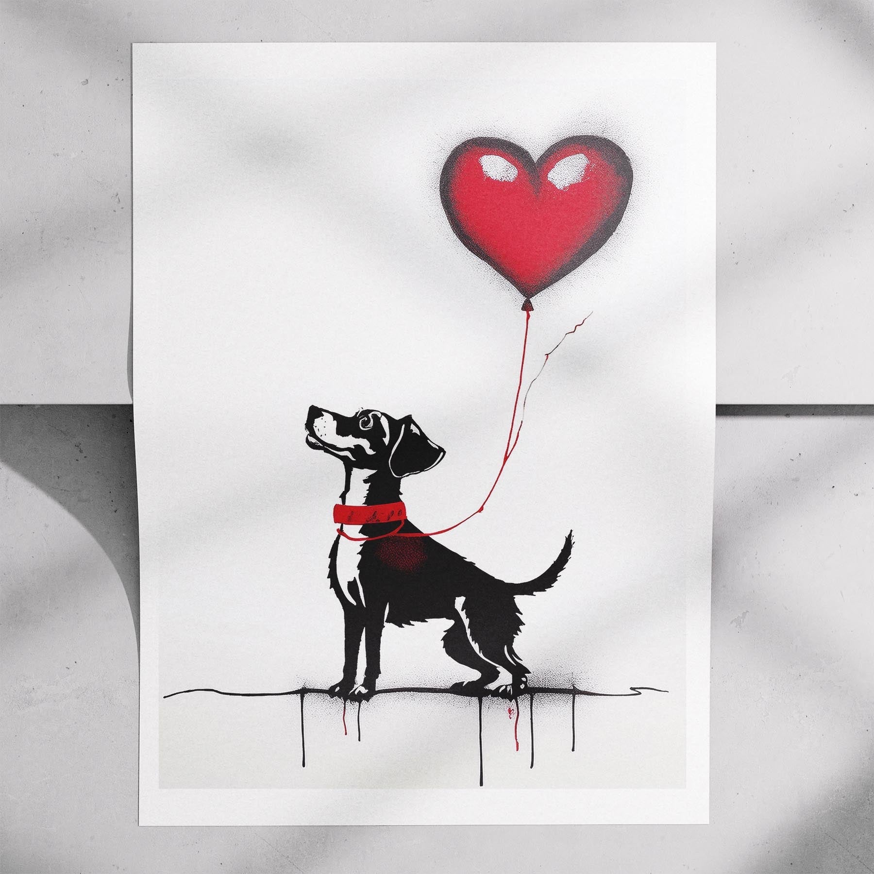 Jack Russell DOGSY Series inspired by the Art of Banksy image 7