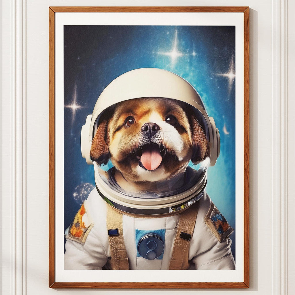 Shih Tzu Astronaut Dog Series image 10