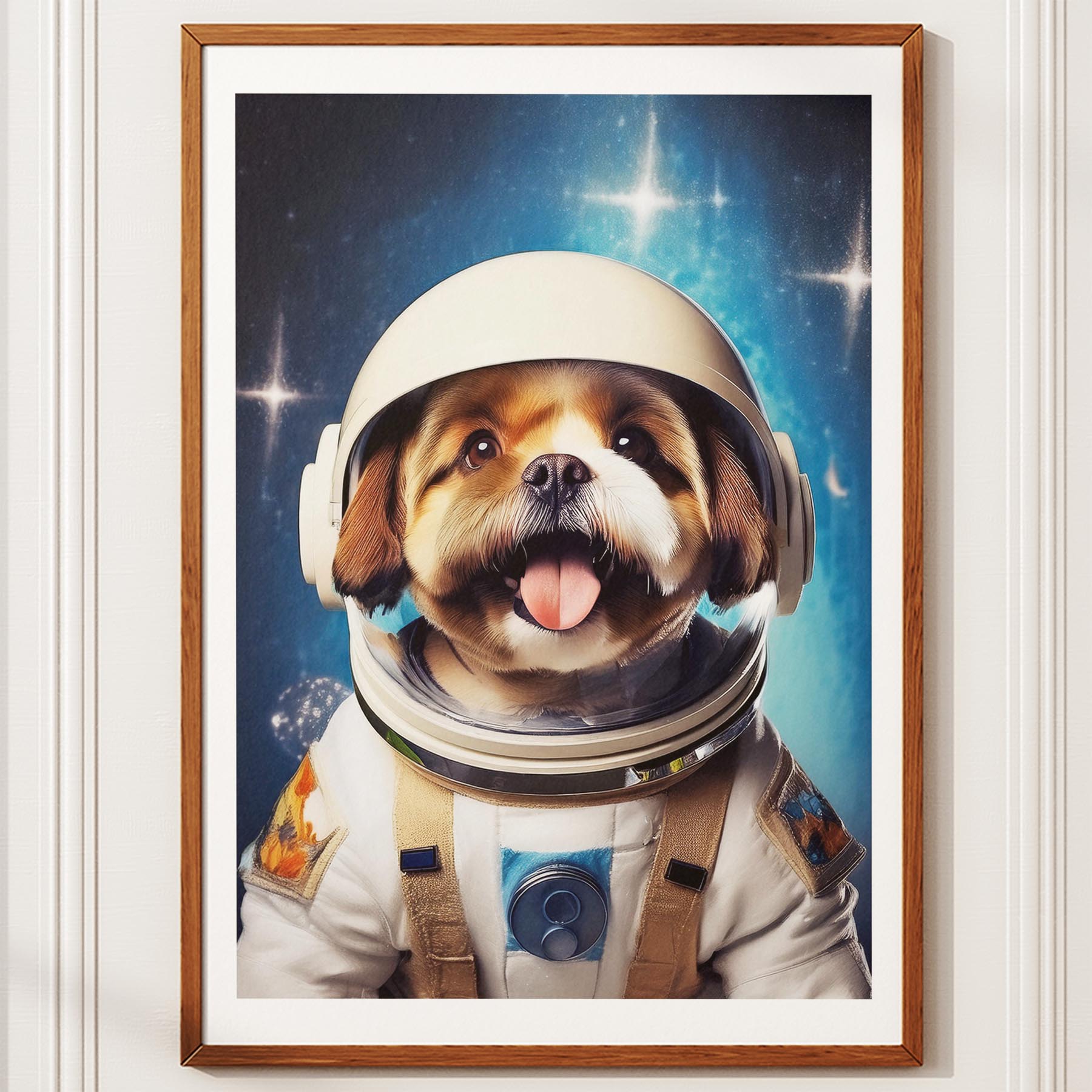 Shih Tzu Astronaut Dog Series image 10