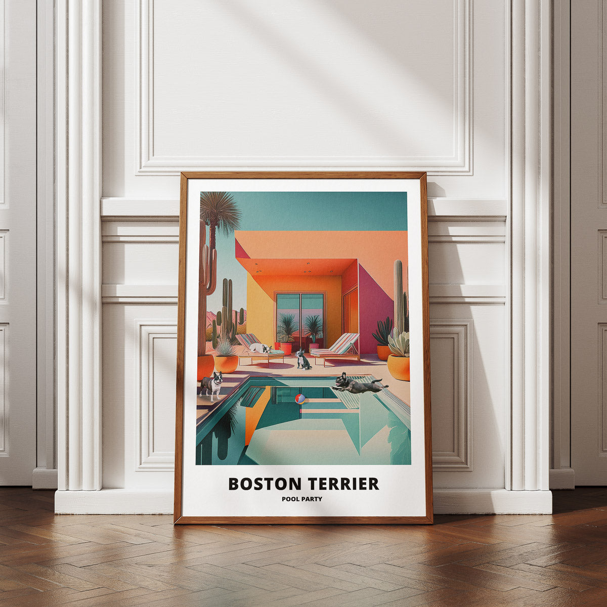 Boston Terrier Pool Party image 4