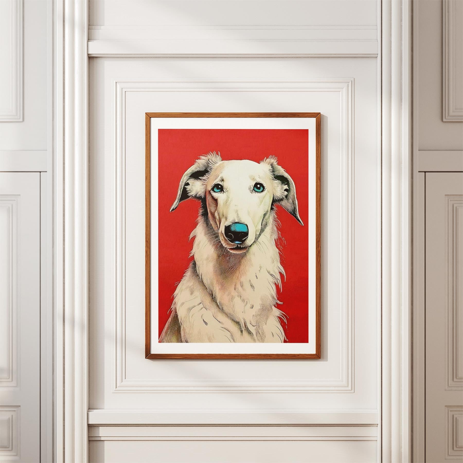 Borzoi Red Dog Series image 3