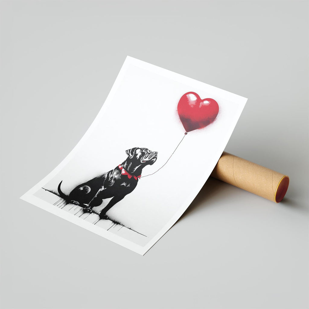 Bullmastiff DOGSY Series inspired by the Art of Banksy image 6