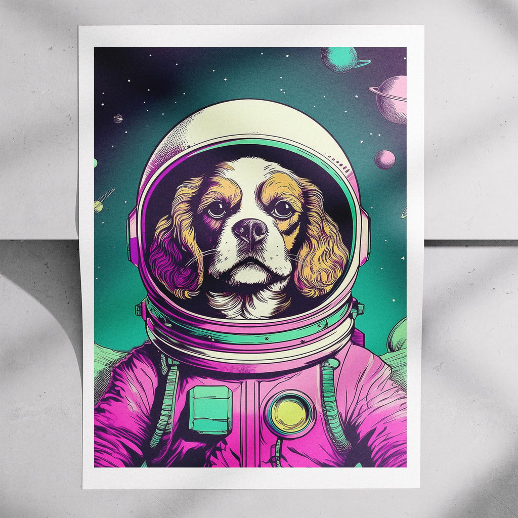 Cavalier Spaniel Space Dogs Series image 7